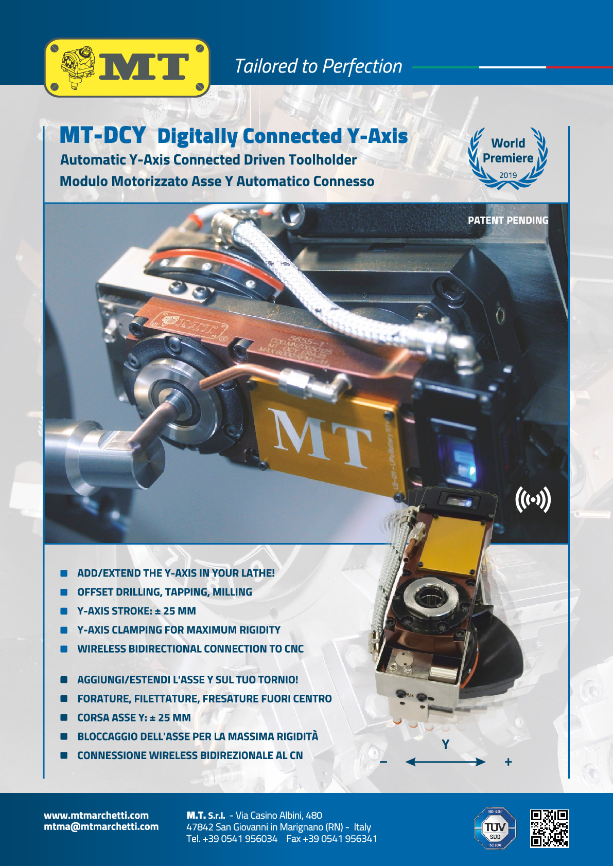 MT-DCY Digitally Connected Y-Axis