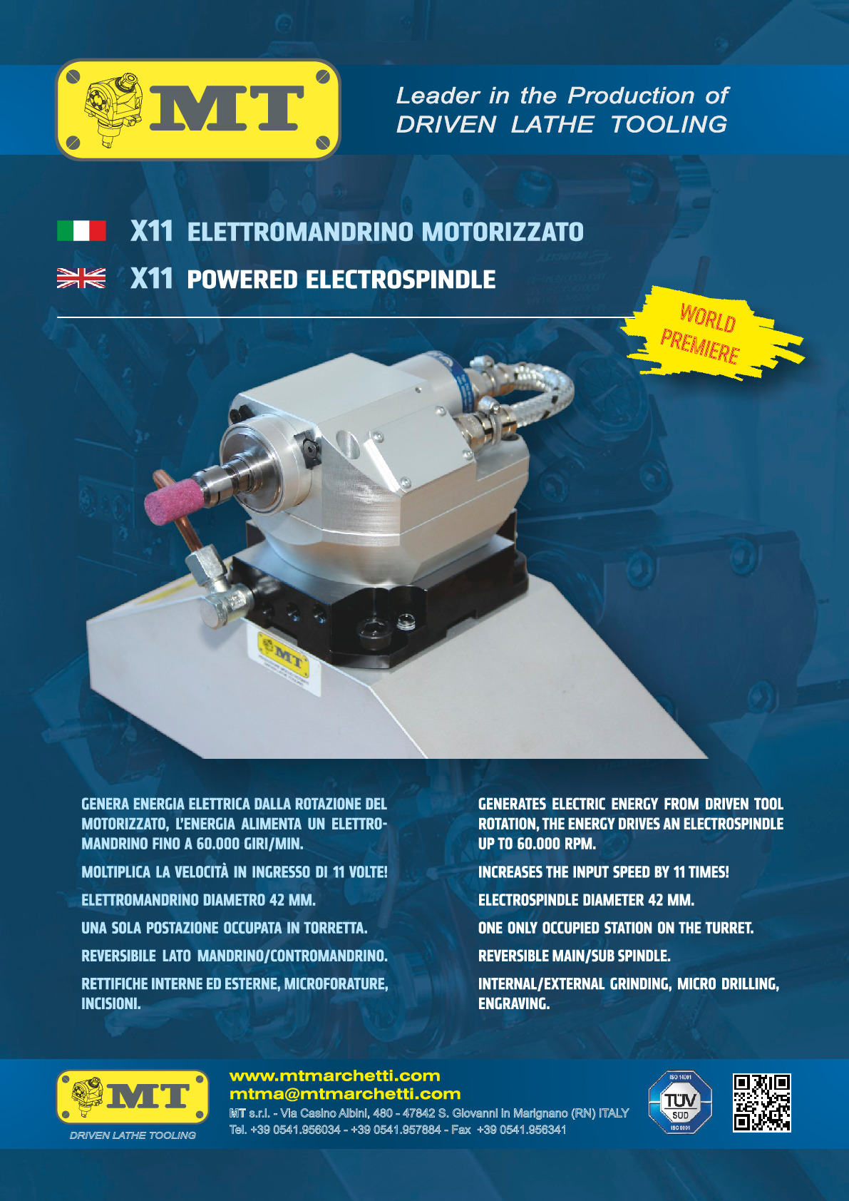 MT-Power Electrospindle